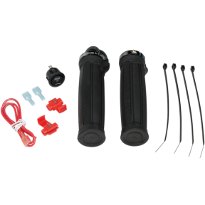 Ръкохватки с подгрев Moose Utility Clamp-On ЧЕРНИ 22мм