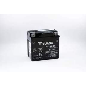 Акумулатор YUASA Maintenance Free 4Ah 106 mm/114 mm/71 mm