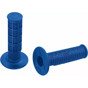 Ръкохватки тип мотор Moose Racing Flange Style Stealth СИНИ 22мм/11,5см