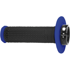 Ръкохватки тип мотор Pro Grip 708 Lock-On ЧЕРНО/СИНЬО 22мм/12,7см