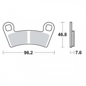 Накладки Moto-Master Nitro ЗА POLARIS RANGER/RZR/OUTLAW/GENERAL/SPORTSMAN/SCRAMBLER 2008-2024