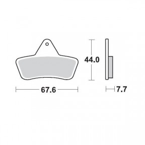 Накладки Moto-Master Racing ЗА ARCTIC CAT BERACAT/DVX 1996-2006