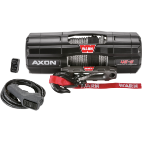 Лебедка WARN Axon Power Synthetic 6mm 2041kg BLACK