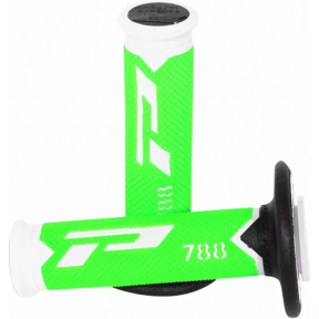 Ръкохватки тип мотор Pro Grip Triple Density 788 ЧЕРНО/ЗЕЛЕНО/БЯЛО 22мм/11,5см
