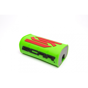 Гъба за кормило SCAR Oversized Green/Red/Black