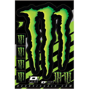 Стикери D'COR VISUALS Monster Energy Sheet