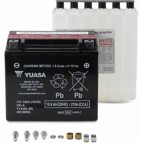Акумулатор YUASA AGM Maintenance 270A/18Ah 175 mm/155 mm/87,3 mm