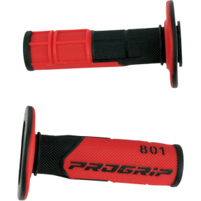 Ръкохватки тип мотор Pro Grip 801 Hybrid Duo-Density ЧЕРНО/ЧЕРВЕНО 22мм/11,5см