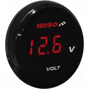 Волтметър KOSO North America 40,00mm/11,00mm ЧЕРВЕН