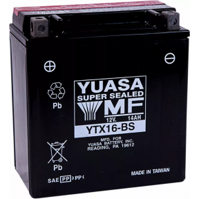 Акумулатор YUASA AGM Maintenance-Free 230A/14Ah 16,1 cm/150 mm/87mm/87 mm