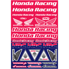 Стикери Factory Effex Honda Racing Team