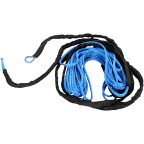 Синтетично въже за лебедка 15.2m до 1814кг 5мм Moose Utility BLUE