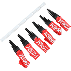 6 Броя Тапи за ауспух FMF 2-Stroke Wash Plug BLACK