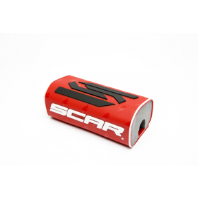 Гъба за кормило SCAR Oversized Red/White/Black