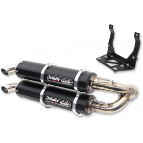 Крайно гърне TRINITY Racing Stage 5 Dual Slip-On за CAN-AM MAVERICK 900 2017-2020
