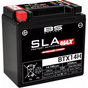Акумулатор BS Battery SLA MAX 220A/14Ah 145mm/150mm/87mm