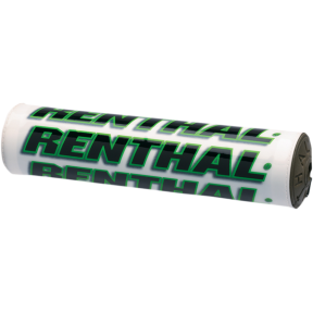 Гъба за кормило RENTHAL SX Crossbar Pad White/Black/Green