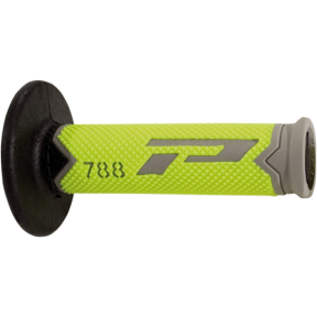 Ръкохватки тип мотор Pro Grip Triple Density ЗЕЛЕНО/СИВО 22мм