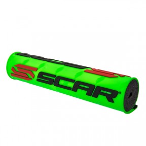 Гъба за кормило SCAR Regular Green/Black/Red