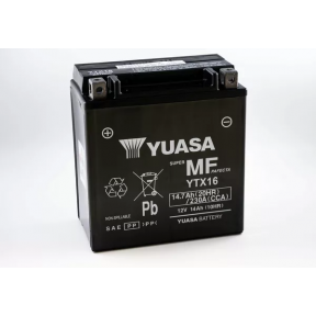 Акумулатор YUASA Maintenance-Free 14Ah 16,1cm/150mm/87mm