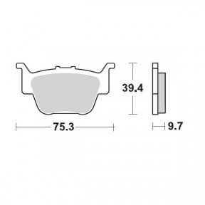 Накладки Moto-Master Racing ЗА HONDA TRX 420/450/520/650/680 2003-2025