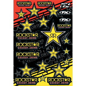 Стикери Factory Effex Rockstar Energy Drink