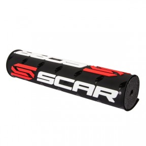 Гъба за кормило SCAR Regular Black/White/Red