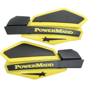 Гардове за ръце POWERMADD Star Series ЖЪЛТО/ЧЕРНО 22мм