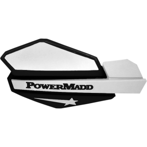 Гардове за ръце POWERMADD Star Series БЯЛО/ЧЕРНО 22мм