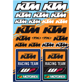 Стикери Factory Effex KTM Racing Team