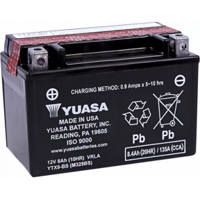 Акумулатор YUASA AGM Maintenance 135A/8Ah 151 mm/87 mm