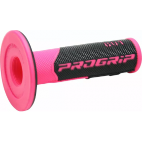 Ръкохватки тип мотор Pro Grip 801 Hybrid Duo-Density ЧЕРНО/РОЗОВО 22мм/11,5см
