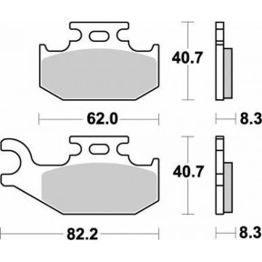 Накладки Moto-Master Nitro ЗА SUZUKI LT-A/X/F 400/450/500/700/750 2005-2024