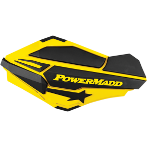 Гардове за ръце POWERMADD Sentinel Suzuki Yellow/Black 22мм