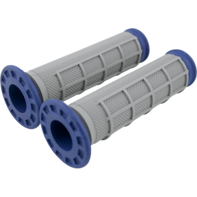 Ръкохватки RENTHAL Dual-Compound СИВО/СИНЬО 22мм/11,7см