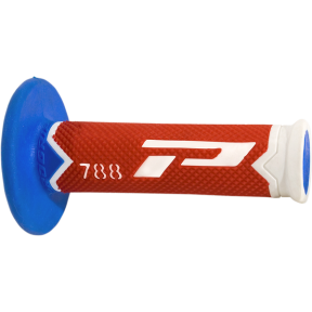 Ръкохватки тип мотор Pro Grip Triple Density СИНЬО/ЧЕРВЕНО 22мм/11,5см