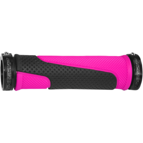 Ръкохватки Pro Grip 997 Lock-On ЧЕРНО/РОЗОВО 22мм/13см