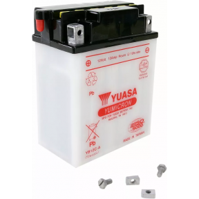 Конвенционален Акумулатор YUASA 1,2A/12Ah/12V ЗА YAMAHA/CF-MOTO YFM/YFA/CF/YFB 1987-2015