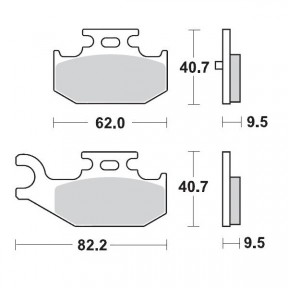 Накладки Moto-Master Racing ЗА YAMAHA YXR/YFM 450/660/700 2005-2015