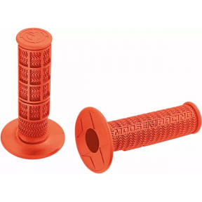Ръкохватки тип мотор Moose Racing Flange Style Stealth ОРАНЖЕВИ 22мм/11,5см
