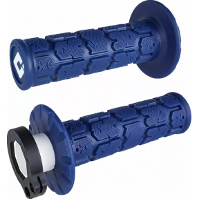 Ръкохватки тип мотор ODI V2 Rogue Lock-On СИНИ 22мм/12,5см