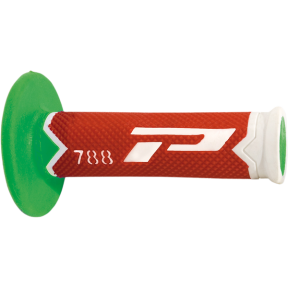 Ръкохватки тип мотор Pro Grip Triple Density ЗЕЛЕНО/ЧЕРВЕНО 22мм/11,5см