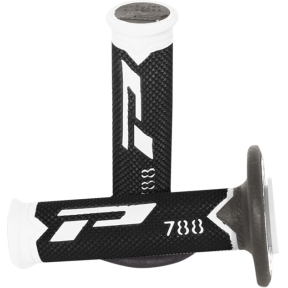 Ръкохватки тип мотор Pro Grip Triple Density 788 БЯЛО/ЧЕРНО 22мм/11,5см
