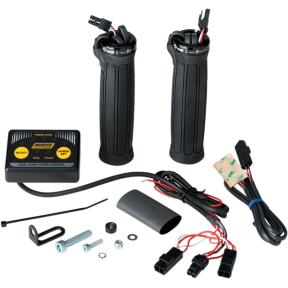Ръкохватки с подгрев Moose Utility Clamp-On Dual Zone ЧЕРНИ 12,5см