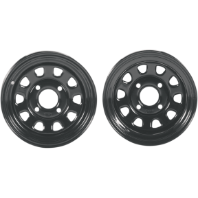 Стоманена джанта ITP Delta Steel ЧЕРНА 136кг 12''x7 2+5