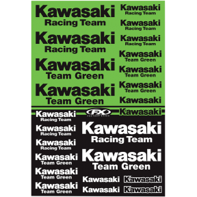Стикери Factory Effex Kawasaki Racing Team