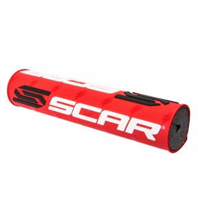 Гъба за кормило SCAR Regular Red/White/Black