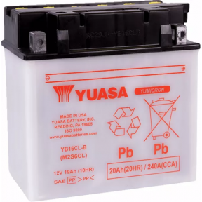 Конвенционален акумулатор YUASA 19Ah 175mm/175mm/100mm