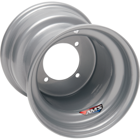 Стоманена джанта AMS Silver 4/110 143кг 9''x9 3+6