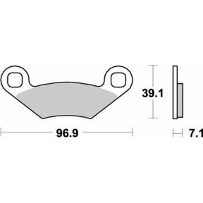 Накладки Moto-Master Nitro ЗА POLARIS TRAIL BOSS/XPEDITION/SPORTSMAN/OUTLAW/SCRAMBLER/RANGER/RZR 1988-2024